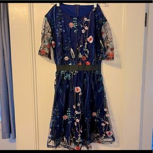 Gorgeous layered flower dress